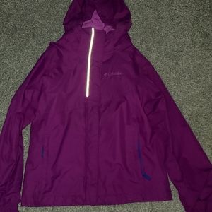 I am selling a pruple Columbia jacket.